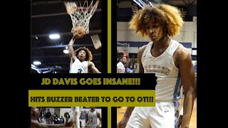 JD Davison GOES INSANE!!! Hits BUZZER BEATER in 4k!!!