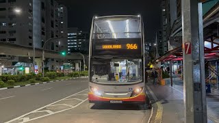 Tower Transit SG Alexander Dennis Enviro500 MMC (Batch 1) SMB5036A on Service 966 at Bus Stop 44221