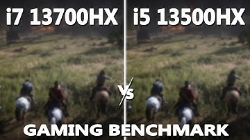 Intel i5 13500HX vs i7 13700HX Gaming Benchmark | Acer Predator Helios Neo 16 | #rtx4050 #acer