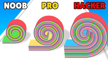 NOOB vs PRO vs HACKER in Roll Layers!