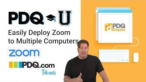 Easily Deploy Zoom to Multiple Computers
