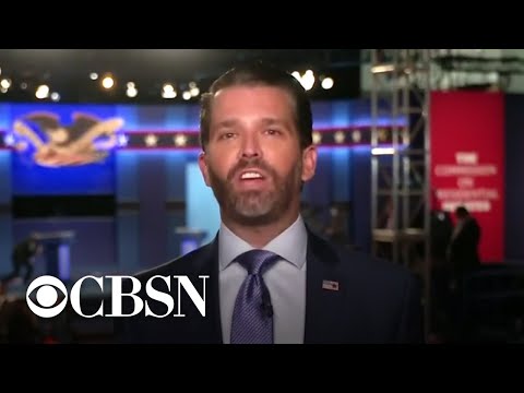 Donald Trump Jr. explains President Trump's debate stance by saying he's  «a fighter»