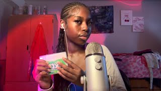ASMR Tapping on Items with Gum Chewing (no talking)