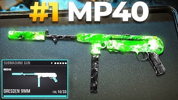 new #1 MP40 LOADOUT is *META* in WARZONE! 🔥 (Best MP40 Class Setup) - BO6