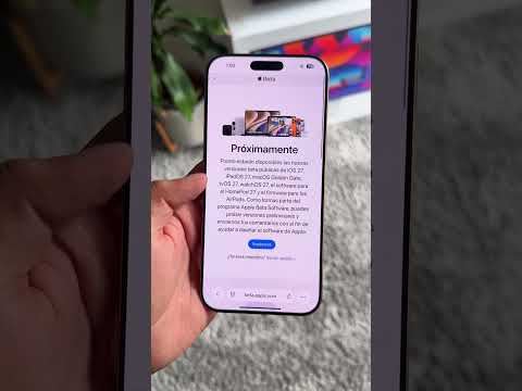 ✅ Beta 1 de iOS 27 ya disponible!!🔥