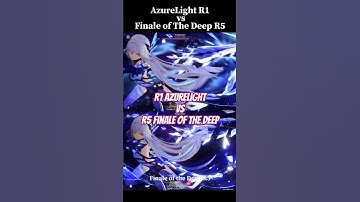 R1 AzureLight vs R5 Finale of The Deep on C0 Skirk | Weapon Comparison | Genshin impact