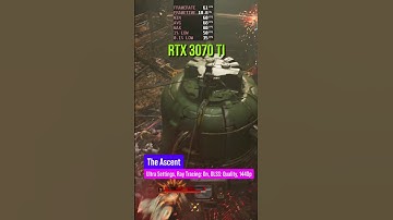 The Ascent with Ray Tracing and DLSS at 1440p | RTX 3070 TI