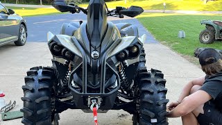 2022 Canam Renegade XMR 1000 gets QSC primary and STM secondary!!