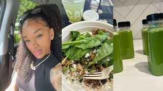 24hrs of eating ONLY healthy foods| fasting from distractions