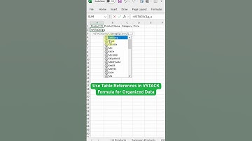 Combine Multiple Sheets into One with VSTACK #ithunar #it_hunar #exceltips #excel