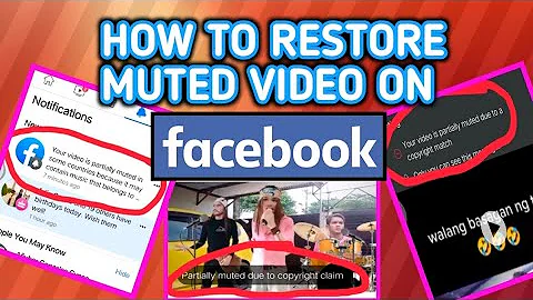 HOW TO RESTORE MUTED VIDEOS ON FACEBOOK | Tagalog