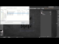 How To Load and Use Chalk Swatches in Illustrator - The Authentic Chalkboard Bundle