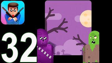 Mr Bullet - Gameplay Walkthrough Part 32 - Hostages lvl 25-48 3 stars(iOS, Android)