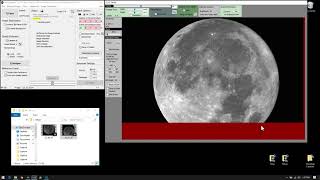 Capturing and Processing images of the Moon
