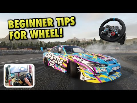 Beginner Tips For Drifting With A Wheel (CarX Drift Racing Online)