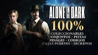 100% Alone in the dark (2024) | Todos los coleccionables - Pistas - Soluciones de acertijos - Puzzle