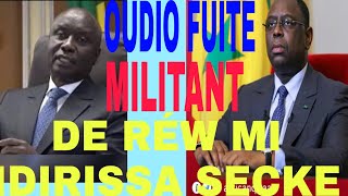 Oudio Fuite, Militant De Réw Mi, Idirissa Secke