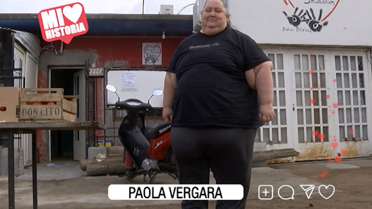 Paola Vergara, su vida entre la ayuda a los más necesitados y la lucha contra la obesidad