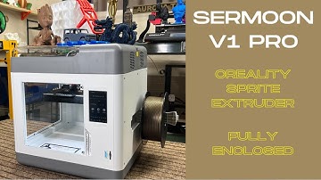 Creality Sermoon V1 Pro: Fully enclosed Mini 3D printer, Sprite extruder, 175x175x165mm Print volume