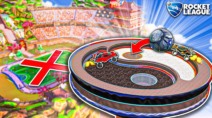 I REPLACED a Rocket League field with a crazier one... here's what happened