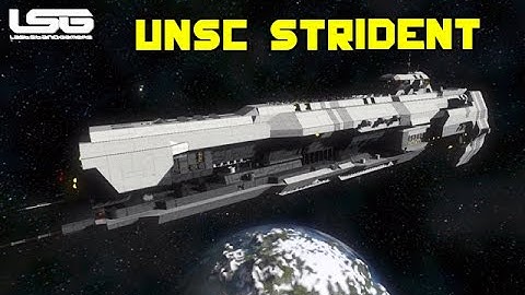 Space Engineers - UNSC Strident Heavy Frigate