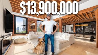 What $13,900,000 gets you in TRIBECA | NYC APARTMENT TOURS