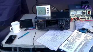 G0SRC portable HF Field Day 2013