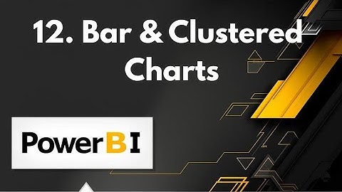How to Create Bar & Clustered Charts in Power BI #dataanalysis