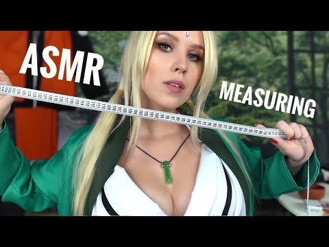 ASMR 💓 TSUNADE MEASURING YOU [+Sub] Personal Attention | АСМР Измерю Тебя