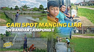 Cari SPOT MANCING LIAR DI BANDAR LAMPUNG‼️ Dapet Ikan Gabus, Sepat & Nila ?