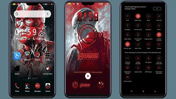 Avengers Endgame Theme OPPO (ColorOS) A37.A57.A83.A3S.A37f F1.F3.F5.F7.F11.All Realme