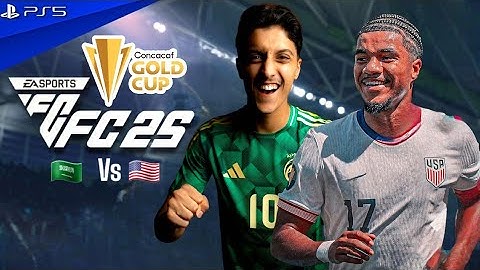 FC 25 Saudi Arabia vs USA – Concacaf Gold Cup 2025 Full Match Highlights | PS5™