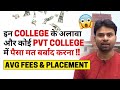 Top private  engg college 2023  fees  placement   no 75 criteria  jeemains2023