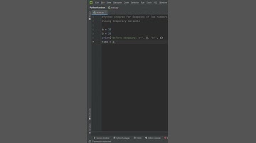 Python program for Swapping two numbers using Variable. #python #shorts #shortsvideo #shortsfeed