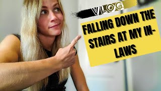 Vlog: That time I fell down the stairs at my inlaws trying to be independent