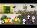 Minecraft: 10+ Halloween Build Hacks! [easy]