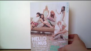 Unboxing Hello Venus 헬로비너스 3rd Mini Album 차 마실래? Would