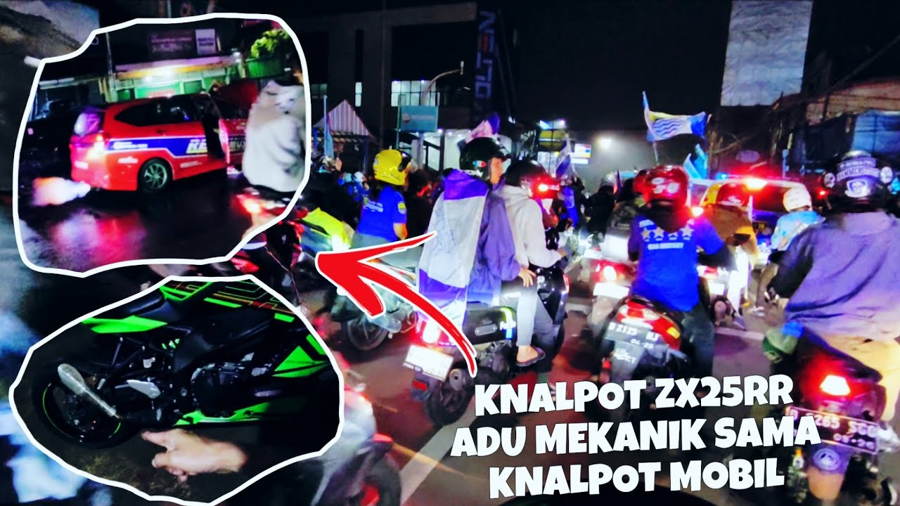 MOTOR GA BISA NYALA😭FULL GEBER LIMIT SEBANDUNG RAYA⁉️KONVOI PERSIB JUARA PAKE ZX25RR‼️PART3
