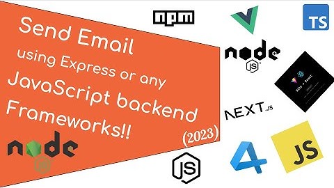 Send Email using Node and Express in 15 minutes (2025) | Backend | Gmail | Express | ASMR