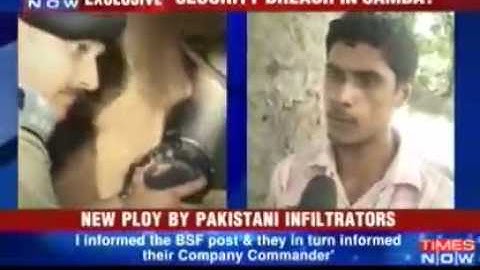 Secret tunnel discovered near border fence in J K   Video   The Times of India