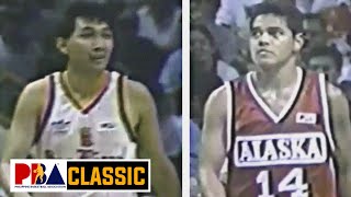 PBA CLASSIC: Alaska Milkmen vs San Miguel Beer / 1995 PBA Governors Cup Finals Game 7