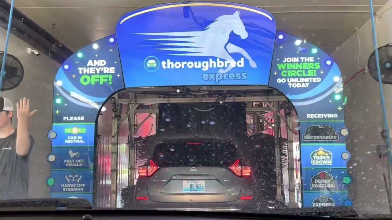 Thoroughbred Express Car Wash - YouTube