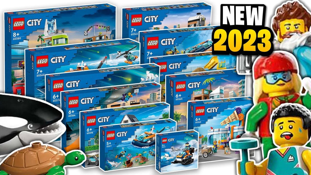 LEGO City Summer 2023 Sets OFFICIALLY Revealed BEST WAVE IN YEARS