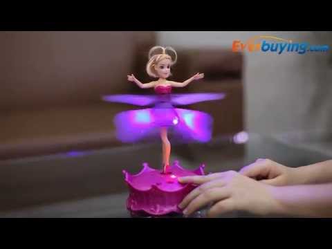 Magic Flying Doll with Light Sensing Flying Fairy Plastic Toy from Everbuying