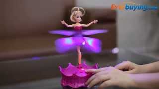 Magic Flying Doll with Light Sensing Flying Fairy Plastic Toy Everbuying - YouTube