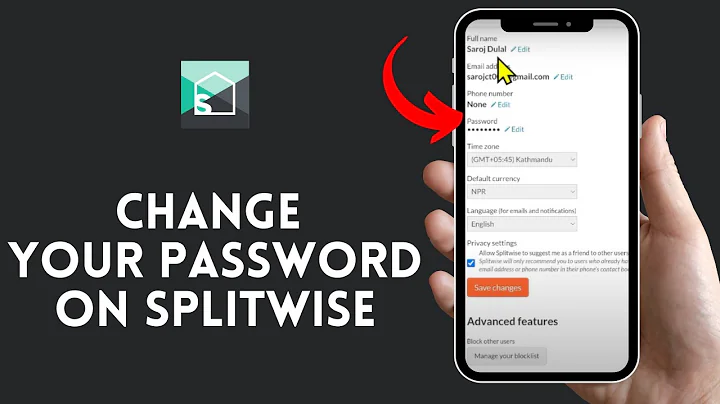 How to Change Your Password on Splitwise? Edit Your Password on Splitwise on Android 2024