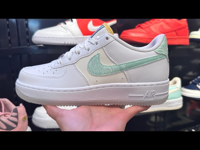 Air Force 1 LV8 (GS) - White/Mint Foam/Phantom – Feature