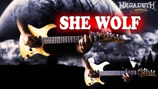 Megadeth - She Wolf FULL Guitar Cover