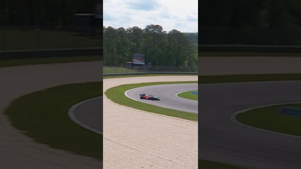 Salvador De Alba Jr. goes for a slide during Practice 2 🛝 