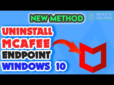 How to uninstall McAfee Endpoint Windows 10 2024 [EASY]